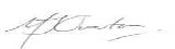 Marianne Overton signature