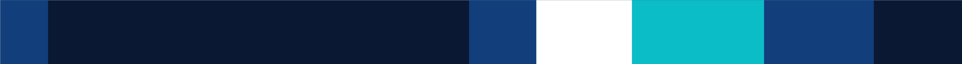 Decorative dark blue banner