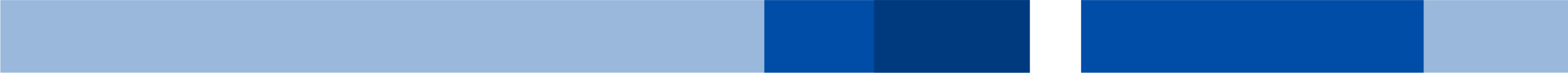Decorative blue banner