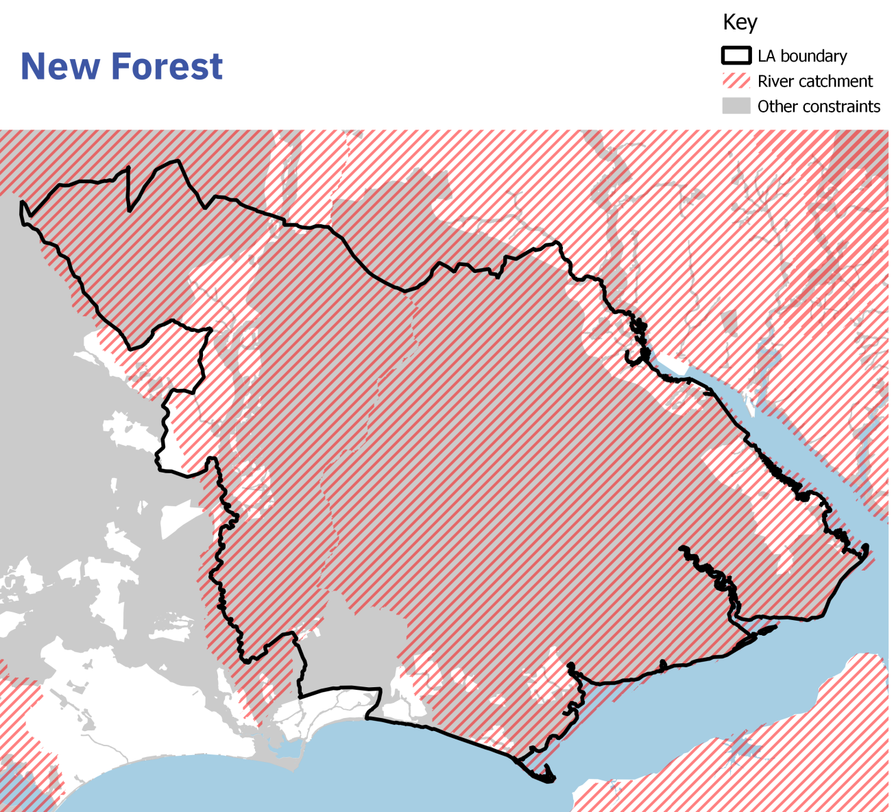 Land cover map: New Forest