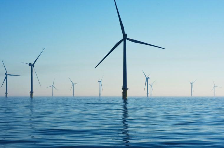 Rampion offshore wind farm off the Sussex coast