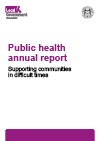 Public health annual report: Supporting communities in difficult times