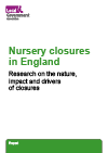 Research on the nature, impact and drivers of nursery closures in England thumbnail