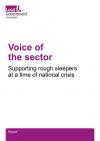 Front cover of Voice of the sector document