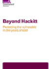 Beyond Hackitt: protecting the vulnerable in the years ahead COVER