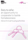 Duty to refer: an opportunity to cooperate to tackle homelessness - thumb 