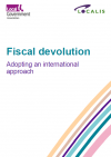Fiscal devolution publication front cover