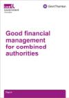Good financial management for combined authorities cover