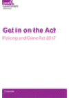 Policing and Crime Act 2017 (Get in on the Act) COVER