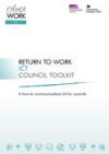 Return to work ICT council toolkit COVER