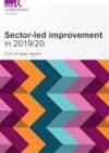 Sector-led improvement end of year report 2019-20 COVER