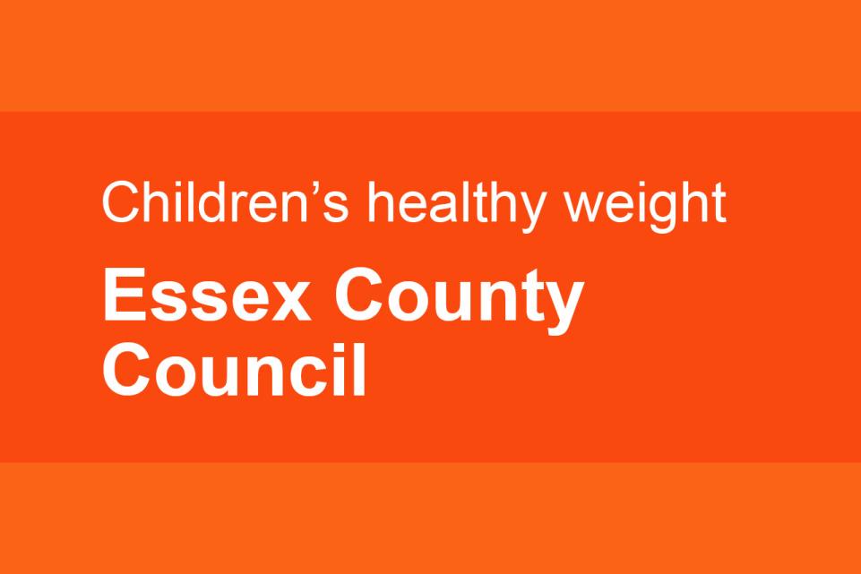 Essex county council healthy weight