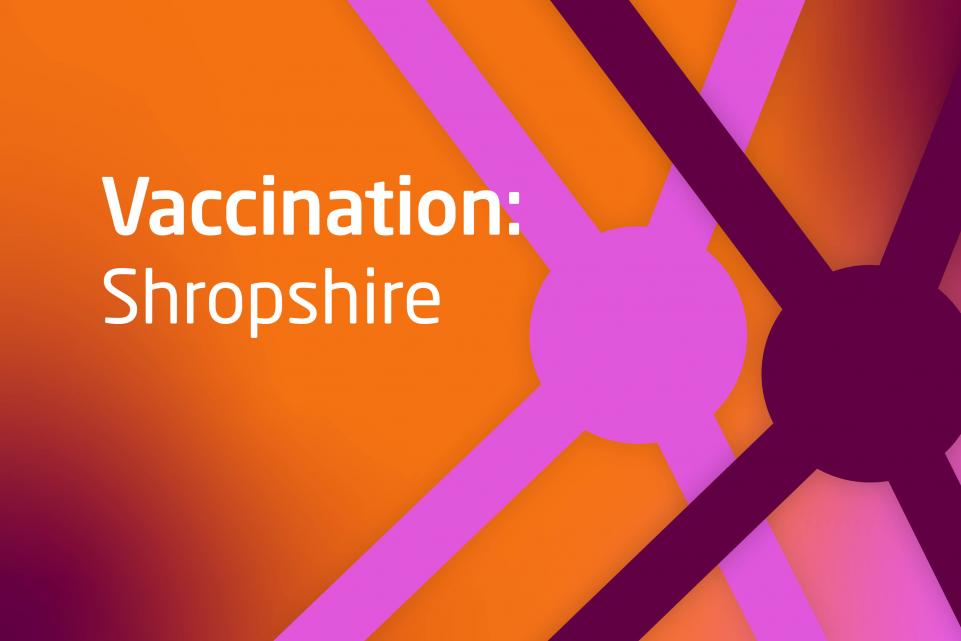 Decorative graphic for Shropshire vaccination case study 
