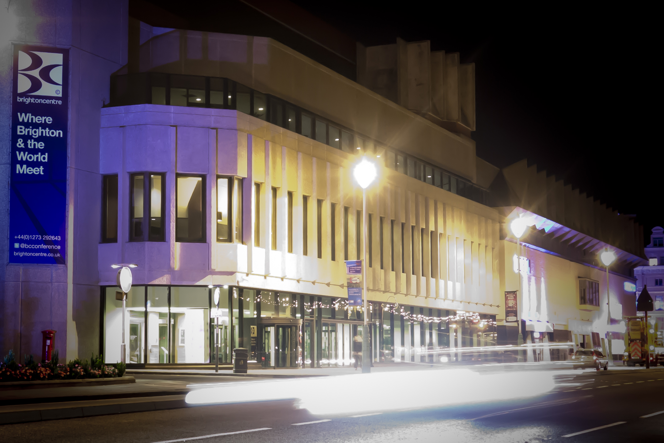 Brighton Centre Night Time Exterior photograph