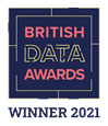 British Data Awards winner 2021 logo