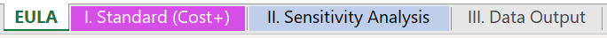 Screenshot of toolkit worksheet tabs