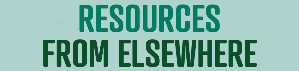 Climate change - resources from elsewhere banner