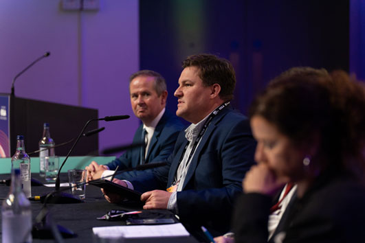 David Simmonds at the 2025 LGA Conference