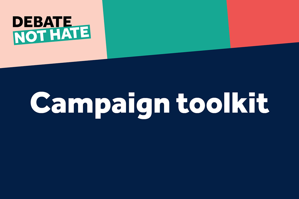 Debate not Hate campaign toolkit
