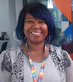 A photograph of Elaine from Hertfordshire County Council