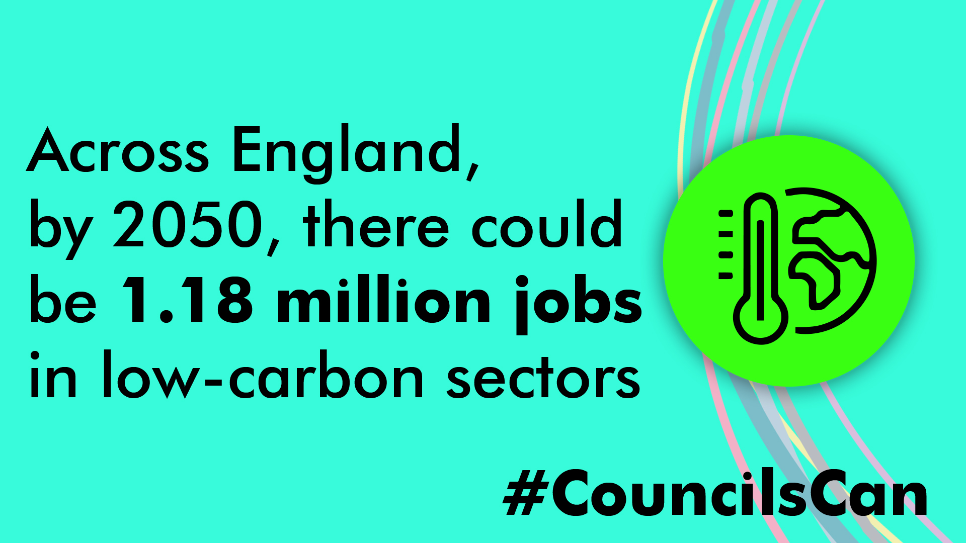 Across England, by 2050, there could be 1.18 million jobs in low-carbon sectors