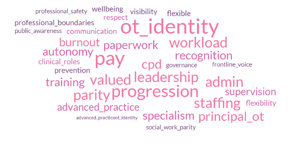 How could the occupational therapy profession be improved to encourage occupational therapists to remain in the profession