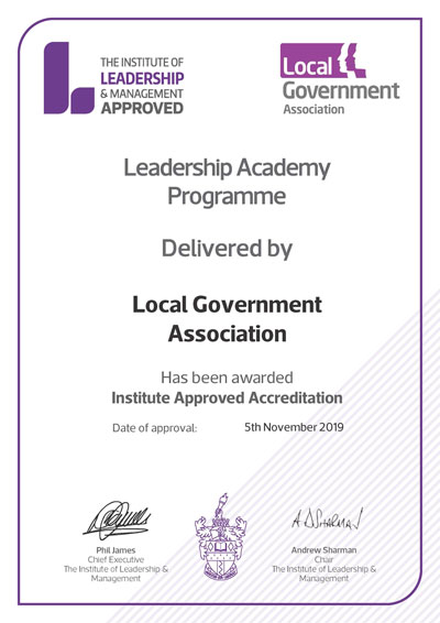 IA approved centre Leadership Academy
