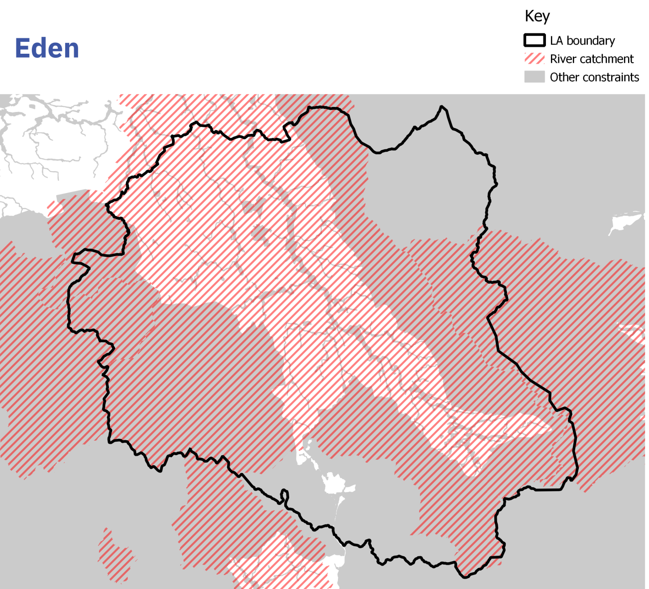 Land cover map: Eden