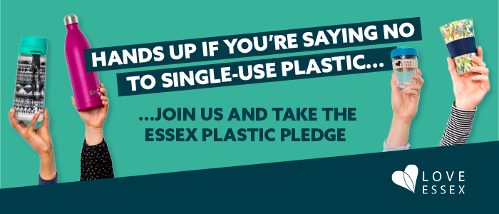 Love Essex Not Plastic campaign banner