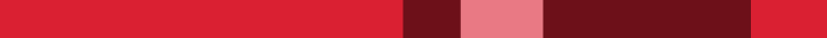 Decorative separator in Labour red