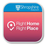 Shropshire Right home right place logo