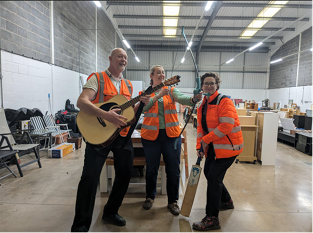 Items donated to youth group - Telford and Wrekin Council