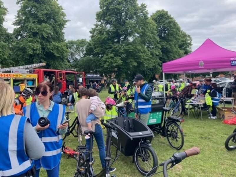 Community cycling stalls