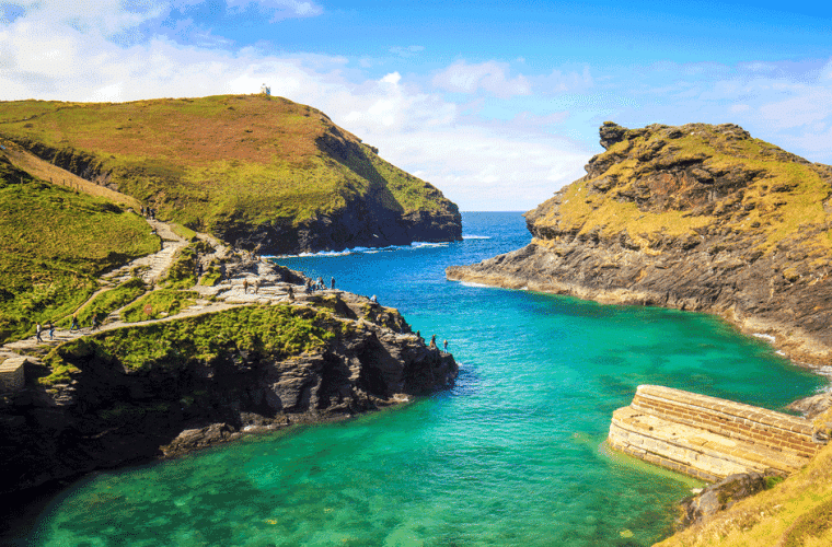 Photo of cove in Cornwall