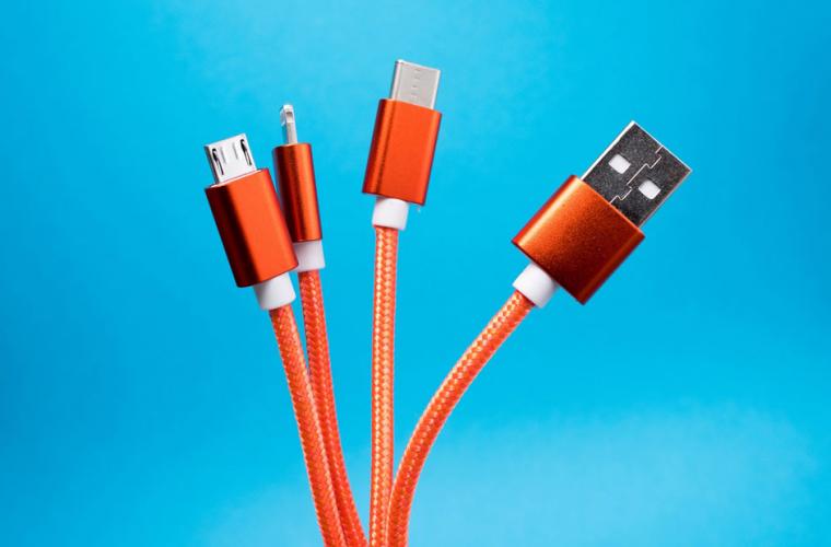 photo of usb cables