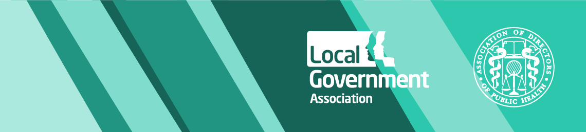 Banner image with LGA and Directors of Public Health logo 