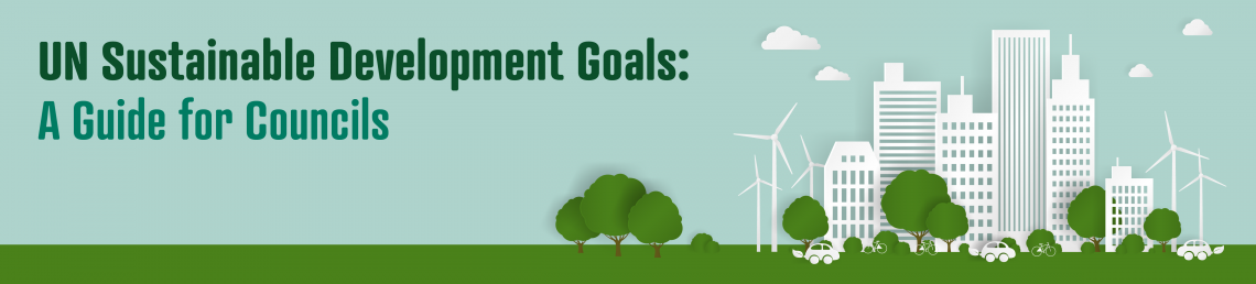 UN Sustainable Development Goals banner