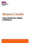 Women's health: how councils are making a difference