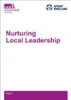 Decorative thumbnail with text: Nurturing local leadership