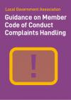 Guidance on Member Model Code of Conduct Complaints Handling cover image of 