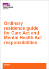 Ordinary residence guide for Care Act and Mental Health Act responsibilities