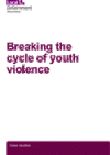 Breaking the cycle of youth violence COVER
