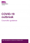 COVID-19 outbreak - councillors guidance cover