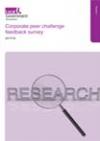 Corporate peer challenge feedback report cover