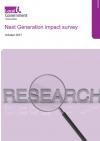 Evaluation of sector-led improvement: Next Generation impact survey - thumb 