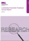 Evaluation of sector-led improvement: Leadership Essentials feedback survey  - thumb 