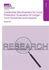 Leadership programme evaluation report front cover