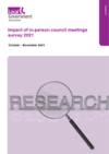 Impact of in-person council meetings survey October - November 2021 thumbnail
