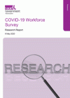 Covid 19 Workforce survey May 2020 front cover