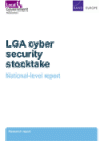 LGA cyber security stocktake: national-level report COVER